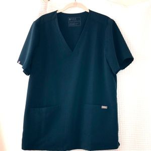 Figs Casma Caribbean Blue XL NWOT